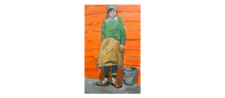 Marcus Dunn painting for SCAD Museum of Art exhibition