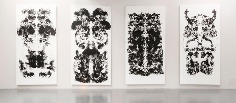 Mark Wallinger painting for SCAD Museum of Art exhibition