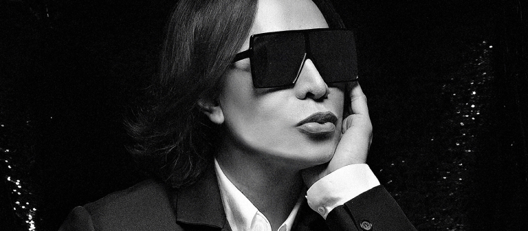 Black and white portrait of Michael Cinco