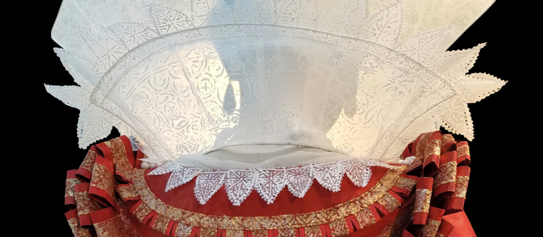 Signature image for Isabelle de Borchgrave exhibition at SCAD FASH