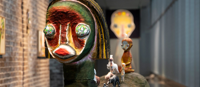 Installation view of Izumi Kato exhibition