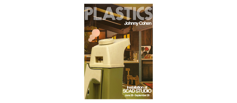 Poster for Johnny Cohen exhibition