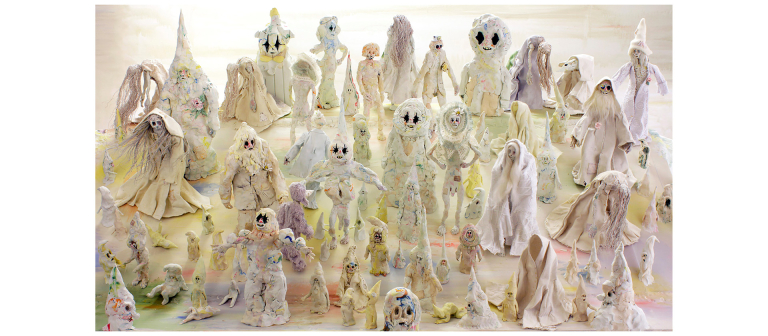 Signature image for Allison Schulnik exhibition