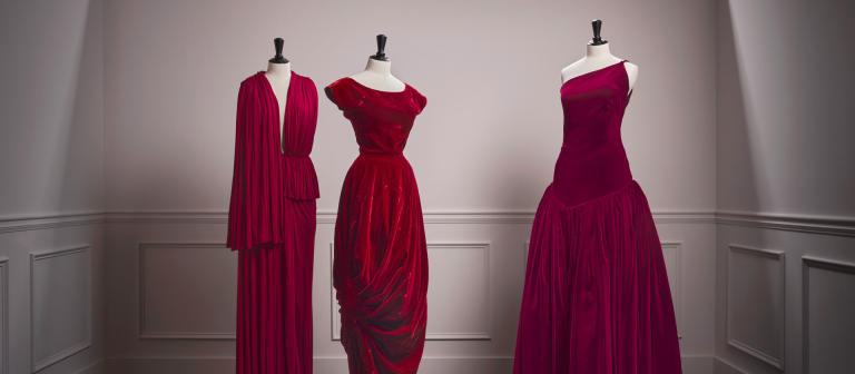installation view of Madame Gres exhibition at SCAD FASH