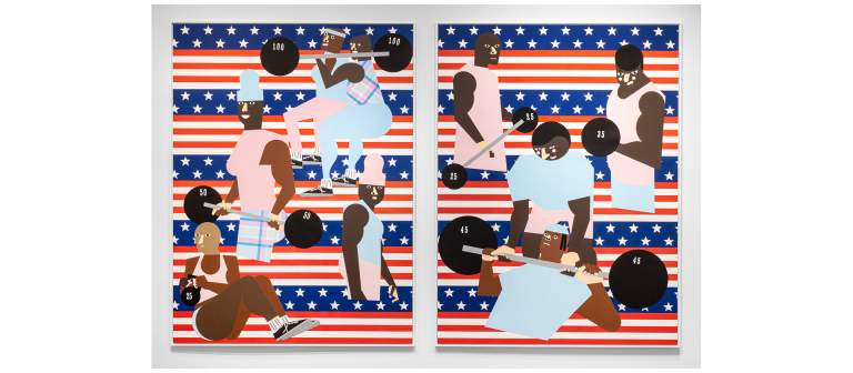 Nina Chanel Abney exhibition signature image