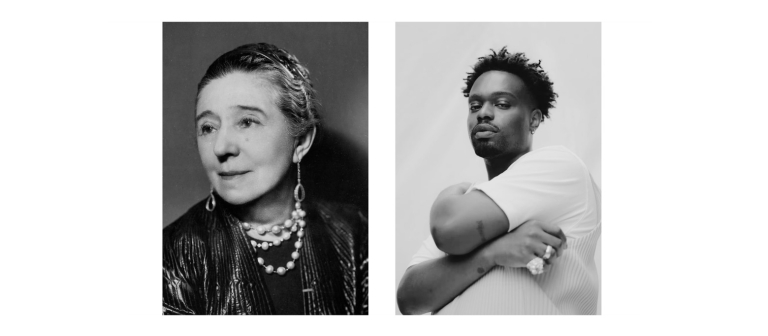 portraits of Lanvin and Addy