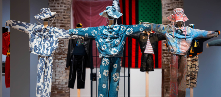installation view of Tremaine Emory exhibition