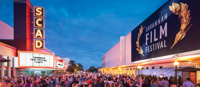Street party at 2015 Savannah Film Festival