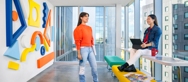Inside SCAD Atlanta's FORTY FOUR residence hall