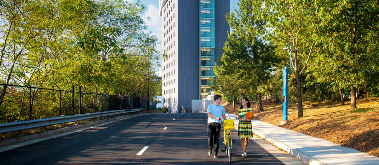 Exterior of residence hall FORTY at SCAD Atlanta