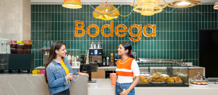 Students enjoying Bodega at SCAD Atlanta