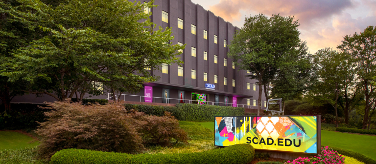 Exterior of SCAD Atlanta 1600 Peachtree