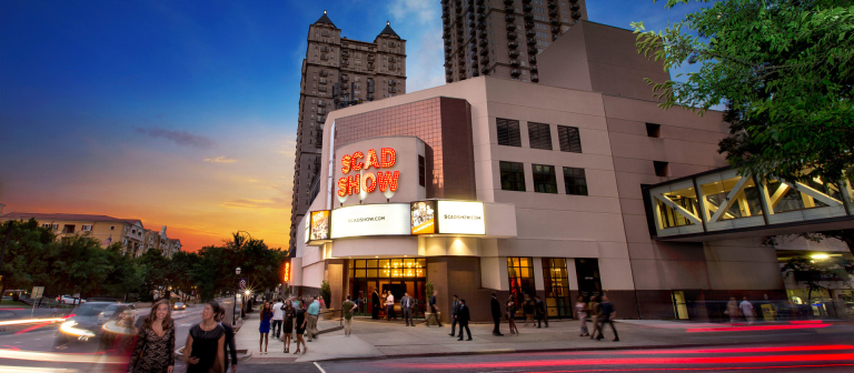 Exterior of SCAD Show Atlanta