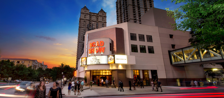 Exterior of SCAD Show Atlanta 