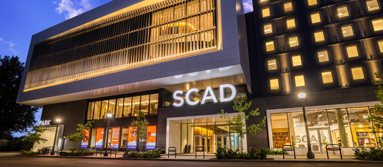 Exterior of SCADshow in Atlanta