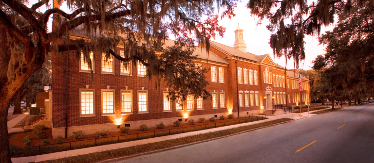 Arnold Hall, exterior, SCAD Savannah