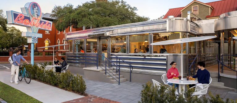 Bobbie's Diner - Exterior of Restaurant
