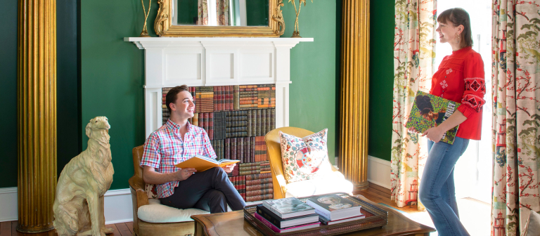 Interior of Ruskin Hall in SCAD Savannah