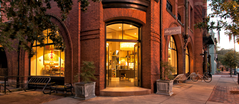 Exterior of shopSCAD, SCAD Savannah