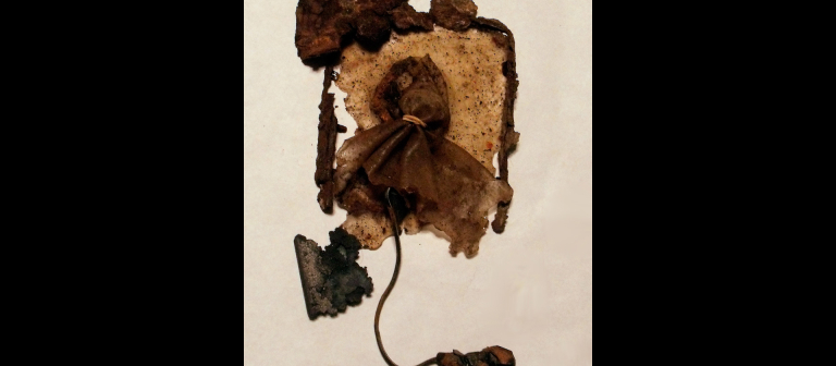 Greg Wolbrette, "Rocky Mountain Oysters," mixed media, 2013