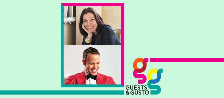 Guests and Gusto speakers Dara Caponigro and Miles Redd