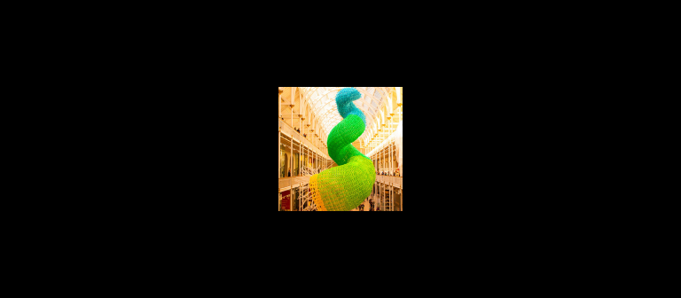Jason Hackenwerth sculpture, Edinburgh International Science Festival