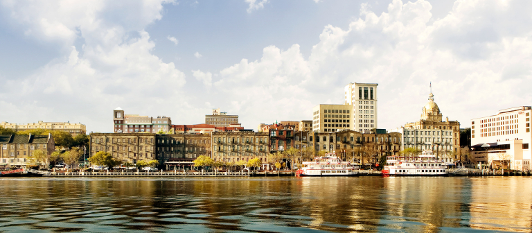 Savannah riverfront Savannah riverfront