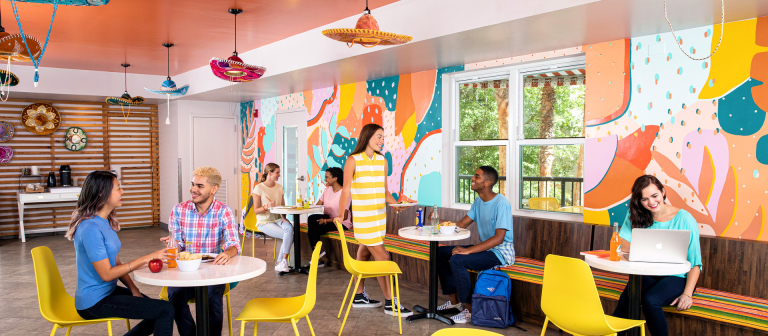 Interior of SCAD Savannah Turner Amigos