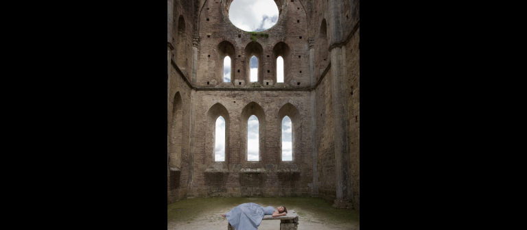 Claire Rosen, B.F.A., photography, 2006,"Sleeping Beauty" (from "Fairy Tales and Other Stories"), C-print, 2009. 