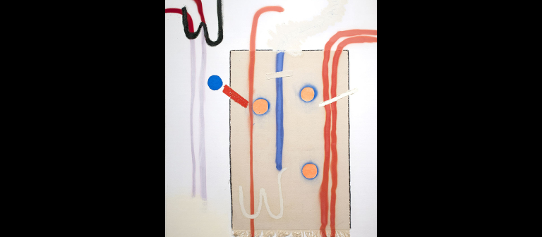 William Irving Singer, "Wolf Knob," oil, acrylic and spray paint on canvas, 2013.