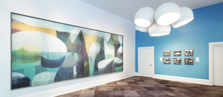 katherine sandoz, "tahoe hybrids" at SCAD's Pinnacle Gallery, 2014.