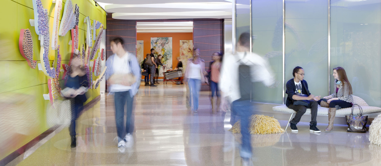 SCAD Atlanta hallway