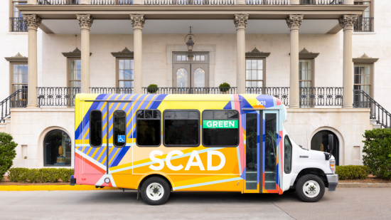 Small bus wraps in Savannah