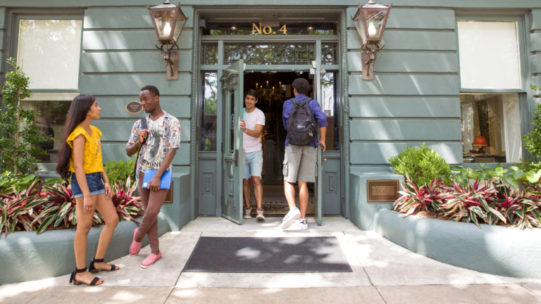 Exterior of Morris Hall in SCAD Savannah