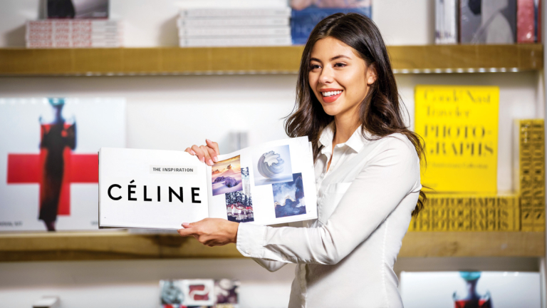 Fashion marketing and management student Rosario Canales presents a lookbook