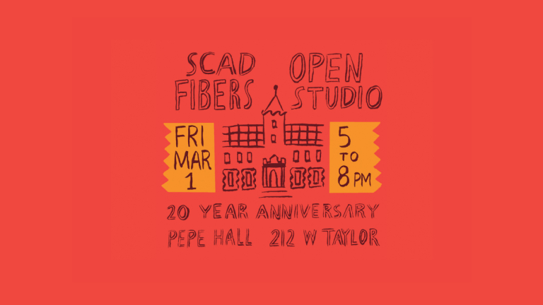 Branded image for Fibers Open Studio event