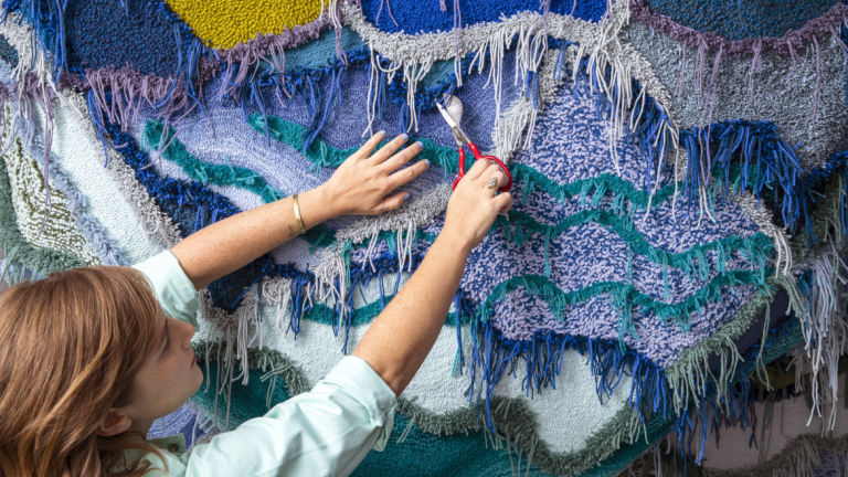 Trish Andersen fibers alumni