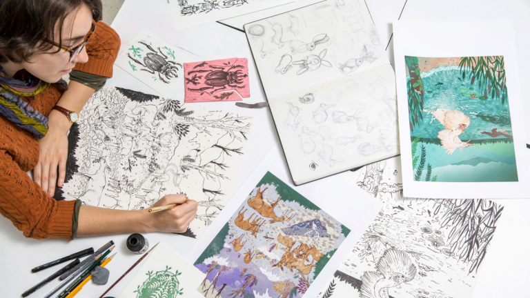 Minor in Animated Illustration and Publication Design in Atlanta, Hong ...