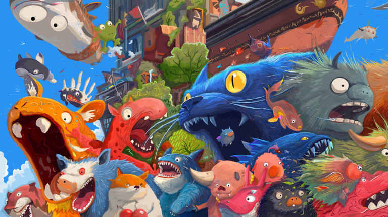 Student work for illustration, 2026 - "Where the Wild Things Are" Applied Arts Awards student winner Jingjing Sun