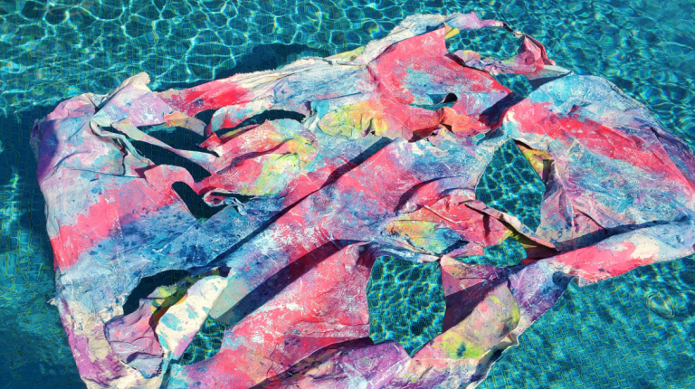 Painting student work “Pool Painting” by Lo Siegele