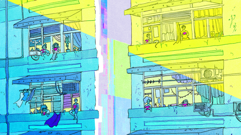 Work by sequential art student Julia Hagerty
