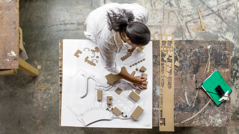 SCAD themed entertainment student builds large-scale model