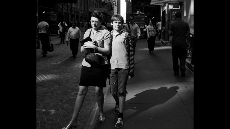 Andrew Michael Phillips, “Mom and Kid," 2012.
