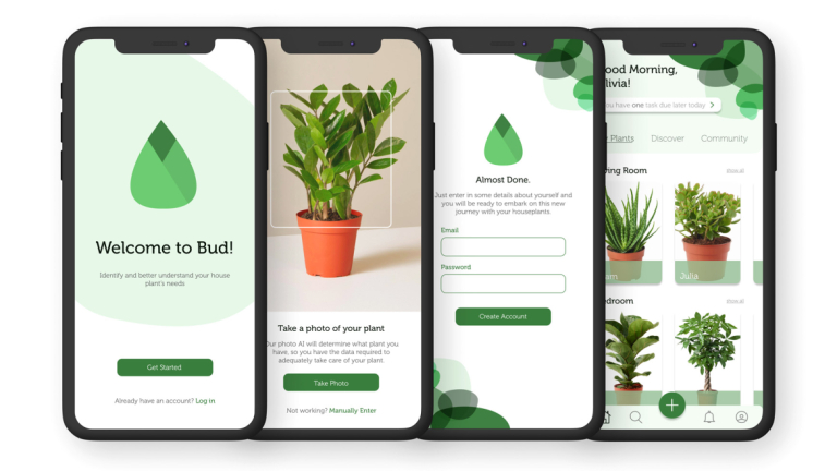 "Bud" by user experience design students earns an Indigo Award