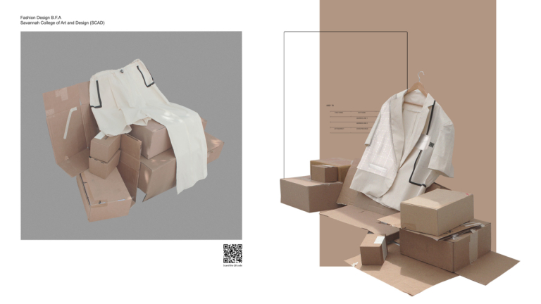 Fashion student work by September Park 