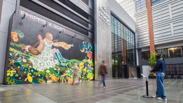 SCADpro mural at Phipps Plaza in Atlanta