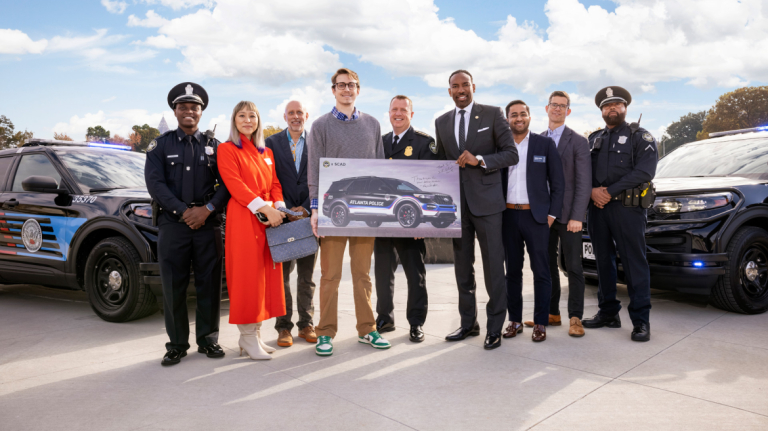 SCADpro students unveil new Atlanta police vehicles 