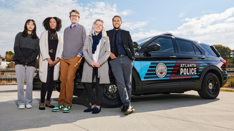 SCADpro students unveil new Atlanta police vehicles 