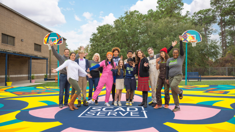 SCAD SERVE Paint Our Parks project
