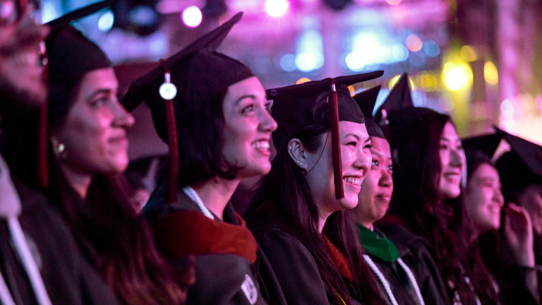 SCAD Hong Kong graduates at commencement